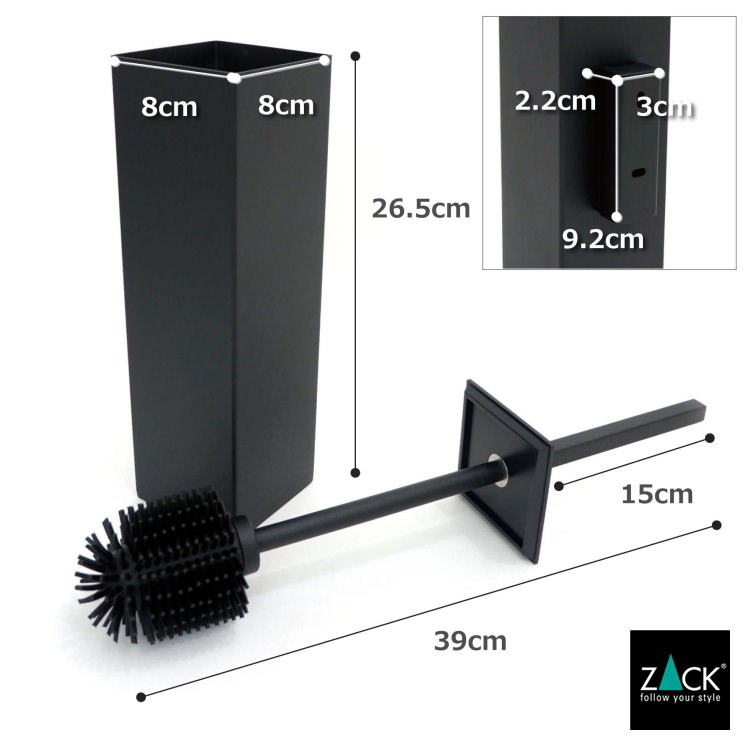 ZACK 40510 CARVO �ɥ���ZACK���������ǥ�����Υȥ���֥饷 �ޥåȥ֥�å� ���դ������� DIY [�߸�ͭ��]