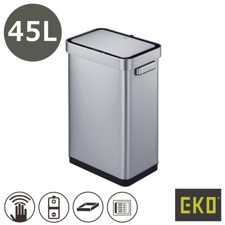 EKO(������������) �ǥ�å����ߥ顼����T ���󥵡��ӥ�45L�å���Ȣ 2��Ÿ��(�֥�å�/����С�) ���󥵡������� ���ƥ�쥹 ������ EK9378-45L