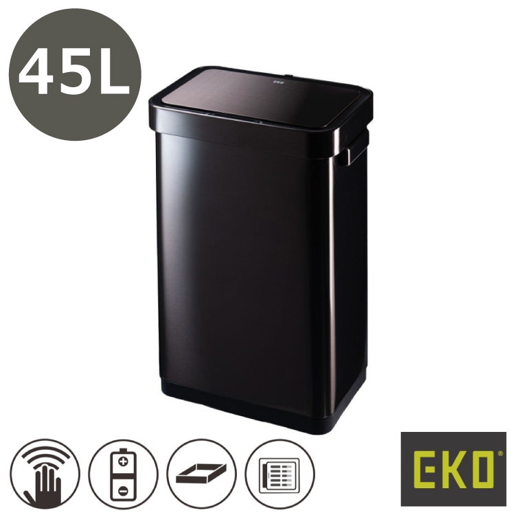 EKO(������������) �ǥ�å����ߥ顼����T ���󥵡��ӥ�45L�å���Ȣ 2��Ÿ��(�֥�å�/����С�) ���󥵡������� ���ƥ�쥹 ������ EK9378-45L