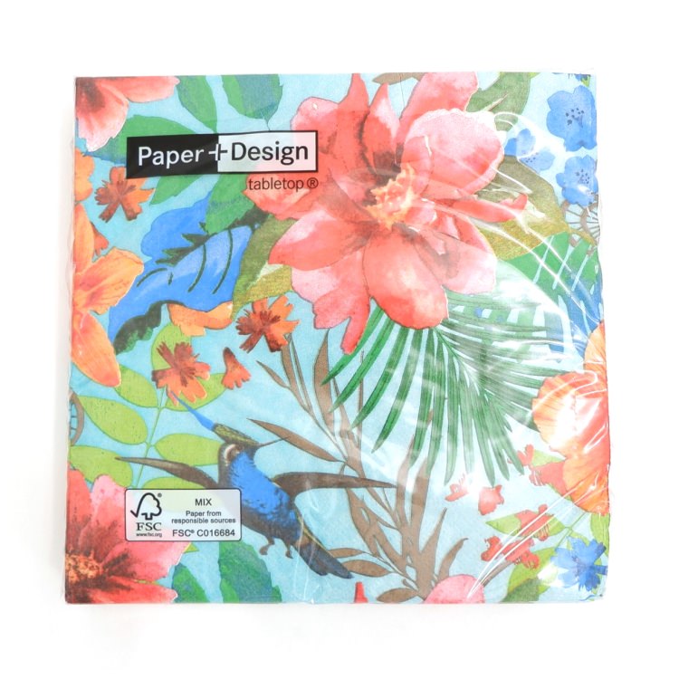 �����ʥץ���(20����)33��33cm PAPER+DESIGN �ӥӥå� �ե� �֥롼�ߥԥ� PD200290 [�߸�ͭ��]