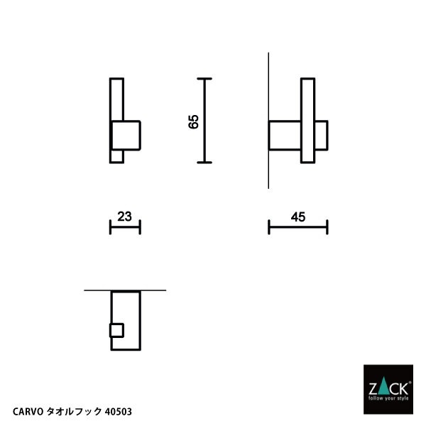 ZACK 40503 CARVO ɥZACKǥΥեå ޥåȥ֥å դ DIY [߸ͭ]