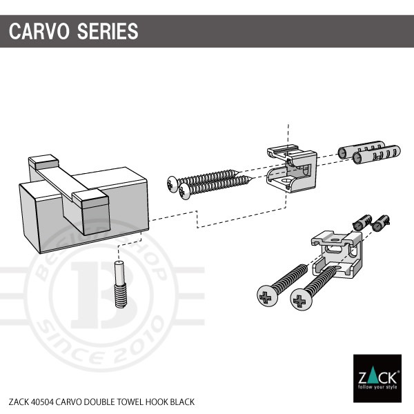 ZACK 40504 CARVO �ɥ���ZACK���������ǥ�����Υ��֥륿����եå� �ޥåȥ֥�å� ���դ������� DIY [�߸�ͭ��]