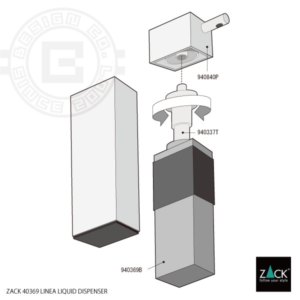 ZACK 40369 LINEA �ɥ���ZACK���������ǥ�����Υꥭ�åɥǥ����ڥ󥵡� HL [�����]