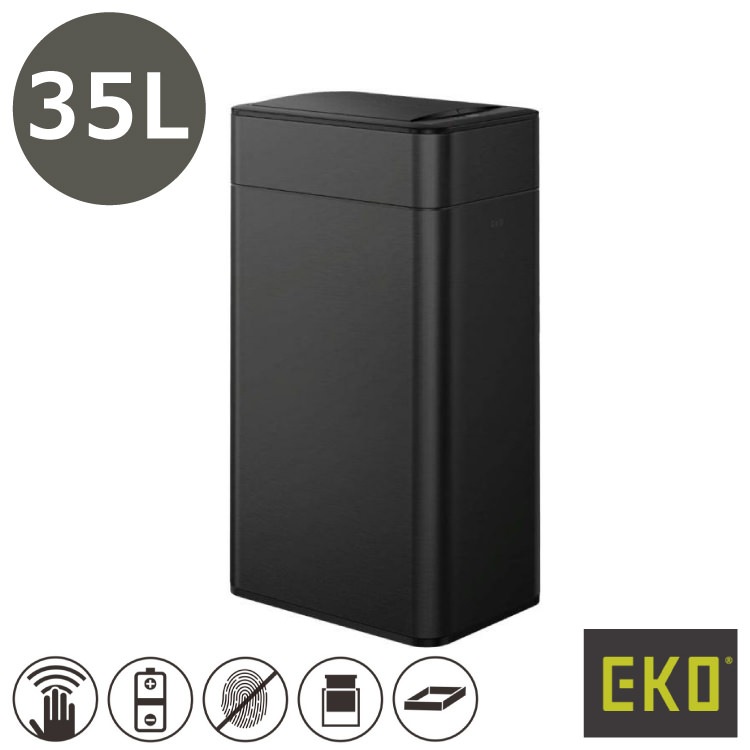 EKO(������������) �ե���ȥ�ץ� ���󥵡��ӥ�35L�å���Ȣ 3��Ÿ��(�֥�å�/����С�/�ۥ磻��) ���󥵡������� ���ƥ�쥹 EK9577-35L