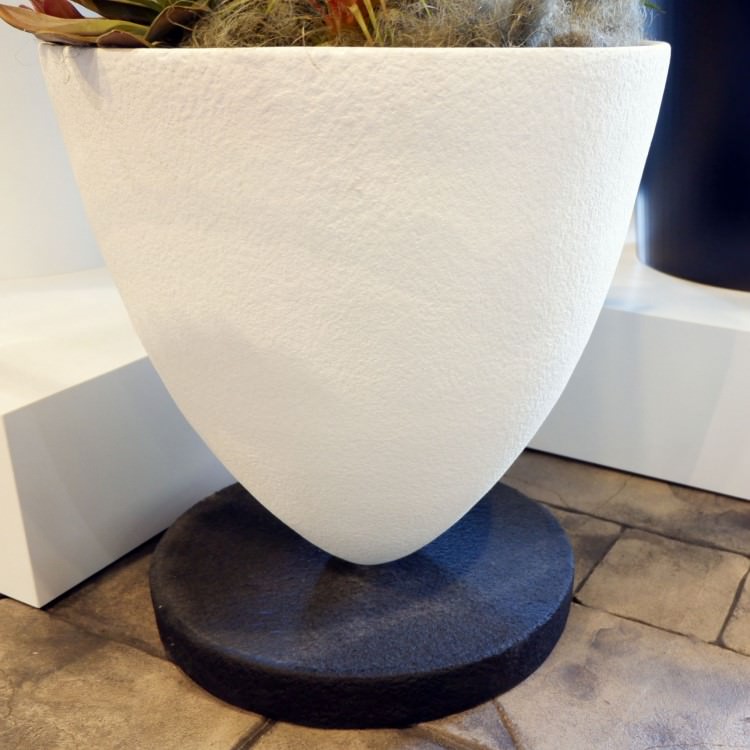 WHITE BLACK POT L ۥ磻ȡ֥å ݥåLòͥǥץ쥤ߥ塼 PED-0063 ƥꥢ