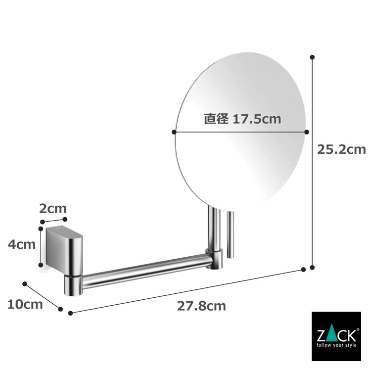 [] ZACK 40430 ATORE ɥZACKǥΥߥ顼(5ܳ) դ DIY HL