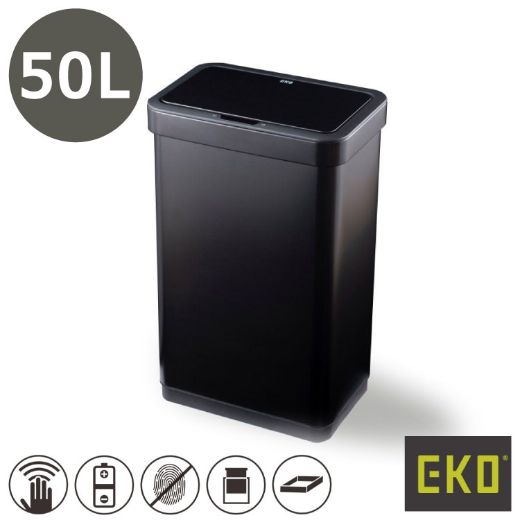EKO(������������) �����Υ��� ���󥵡��ӥ�50L�å���Ȣ 2��Ÿ��(�֥�å�/����С�) ���󥵡������� ���ƥ�쥹 ������ EK9578-50L