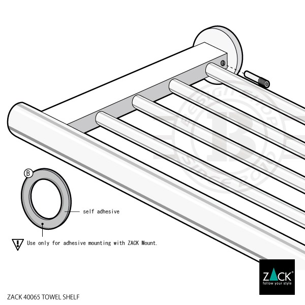 [����]ZACK 40065 SCALA �ɥ���ZACK���������ǥ�����Υ����륷����� 66cm ���դ������� DIY MP