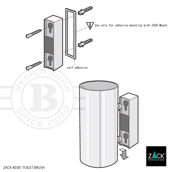 ZACK 40381 LINEA �ɥ���ZACK���������ǥ�����Υȥ���֥饷 ���դ������� DIY HL [�߸�ͭ��]