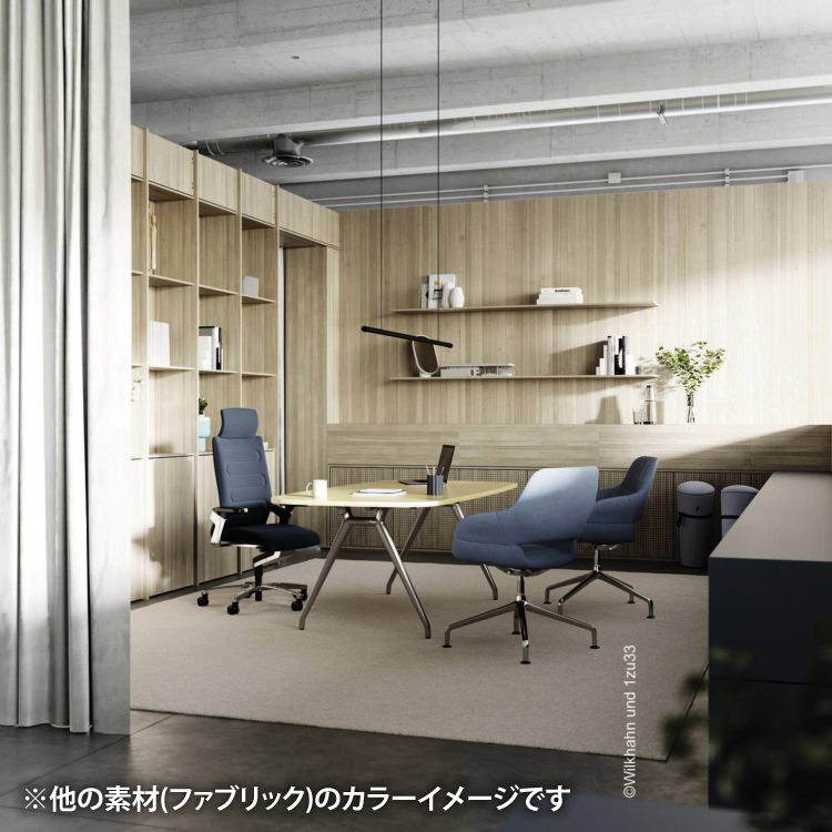 Wilkhahn �����륯�ϡ����ON �ϥ��Хå������������ �إåɥ쥹���դ� �֥�å��쥶�� 175/71H ���եȥ��㥹���� ���ե��������� ������������ �ѥ����������