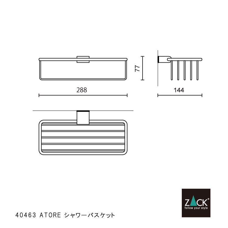 ZACK 40463 ATORE �ɥ���ZACK���������ǥ�����Υ����Х����å�S ���դ������� DIY MP [�߸�ͭ��]