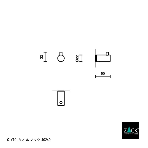 [����] ZACK 40249 CIVIO �ɥ���ZACK�����Υ�����եå�