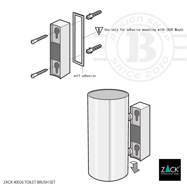 ZACK 40026 LINEA �ɥ���ZACK���������ǥ�����Υȥ���֥饷 ���դ������� DIY MP [�߸�ͭ��]