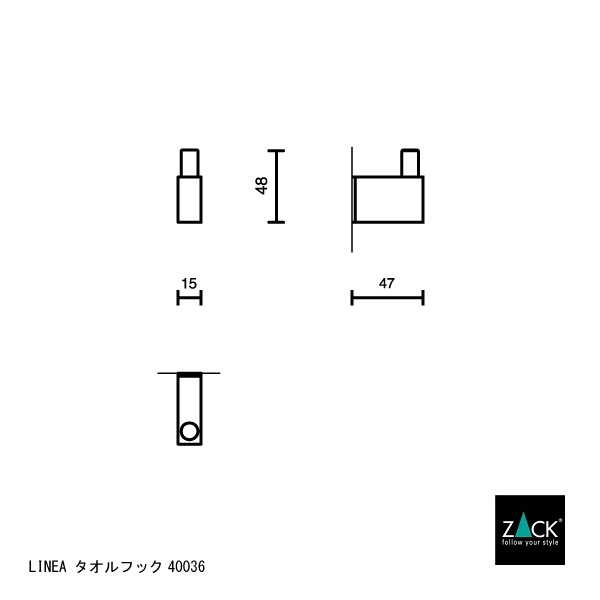 ZACK 40036 LINEA �ɥ���ZACK���������ǥ�����Υ�����եå�S ���դ������� DIY MP [�߸�ͭ��]