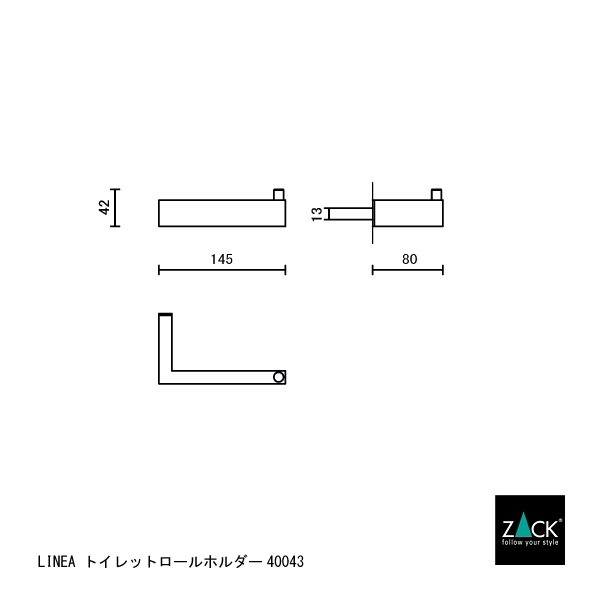 ZACK 40043 LINEA �ɥ���ZACK���������ǥ�����Υȥ���åȥڡ��ѡ��ۥ���� ���դ������� DIY MP [�߸�ͭ��]