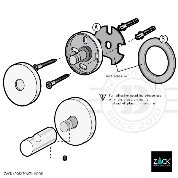 ZACK 40062 SCALA ɥZACKǥΥեå դ DIY MP [߸ͭ]
