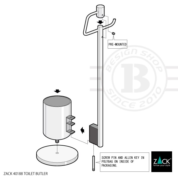 ZACK 40188 MARINO ɥZACKǥΥȥåȥڡѡ ȥåȥХȥ顼  HL [߸ͭ]