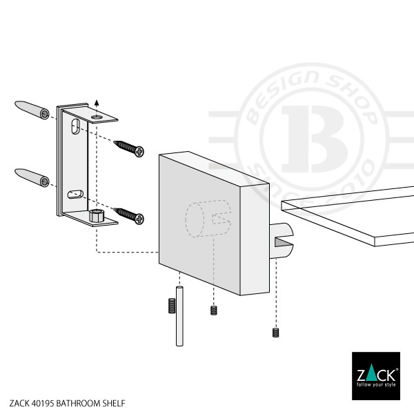 [����] ZACK 40195 FRESCO �ɥ���ZACK���������ǥ�����ΥХ��롼�ॷ�����