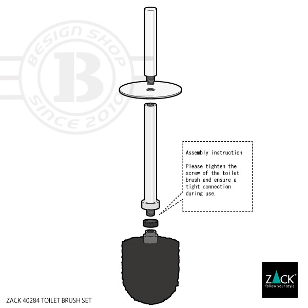 ZACK 40284 TUBO ɥZACKǥΥȥ֥饷å HL [߸ͭ]