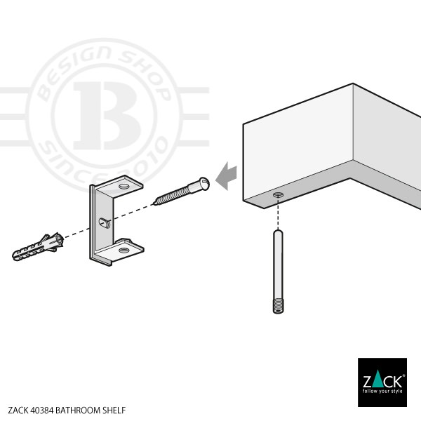 ZACK 40384 LINEA �ɥ���ZACK���������ǥ�����ΥХ��롼�ॷ����� ���դ������� DIY HL [�߸�ͭ��]