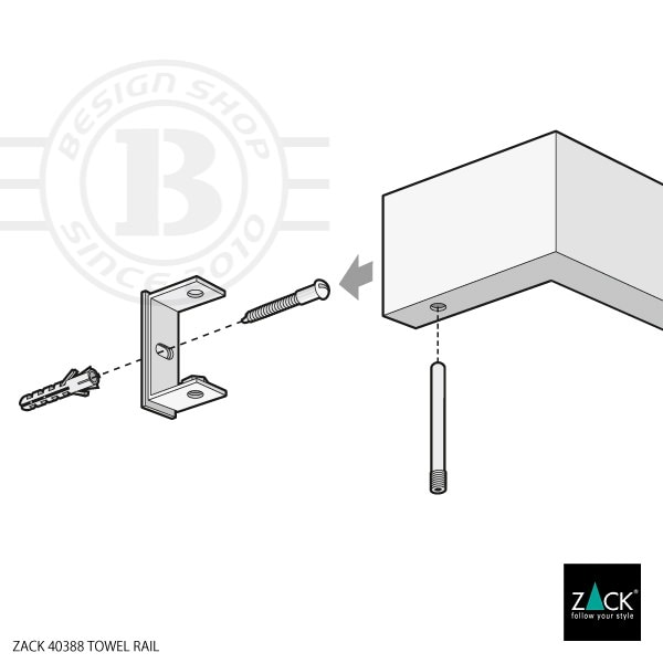 ZACK 40388 LINEA �ɥ���ZACK���������ǥ�����Υ�����졼��61.5cm ���դ������� DIY HL [�����]