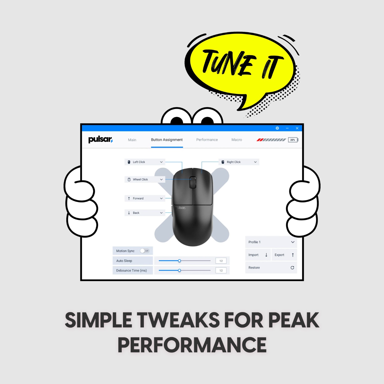 Pulsar X2 CrazyLight Mini