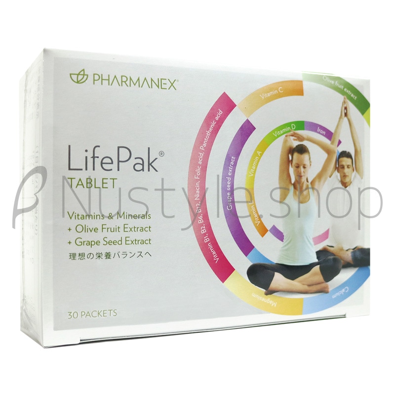 【OUTLET】ニュースキン ライフパック タブレット ※賞味期限2027年5月13日　●箱潰れ