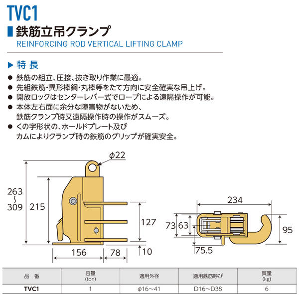 鉄板　クランプ　super製　1ton ai-dougu_w0032050