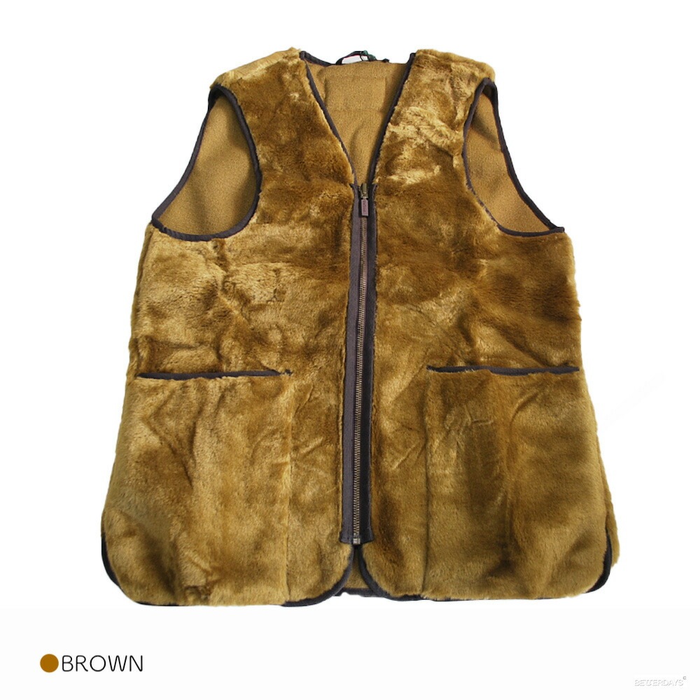 【期間限定SALE／30%OFF】バブアー ファーライナー ベスト ジレ リバーシブル  Barbour FUR LINER 2way 