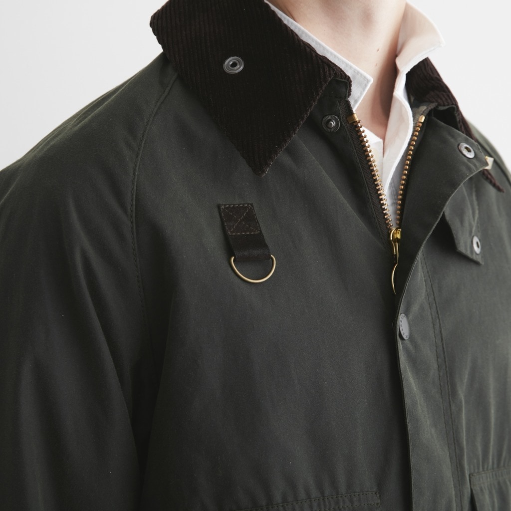 バブアー スペイ ワックスド コットン ショートブルゾン Barbour SPEY