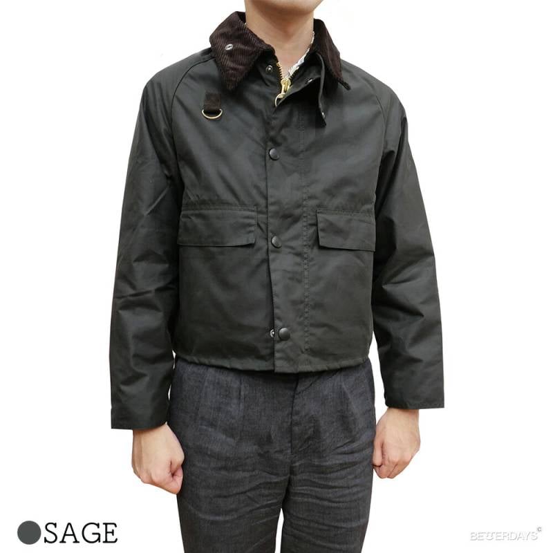 バブアー スペイ ワックスド コットン ショートブルゾン Barbour SPEY WAXED COTTON