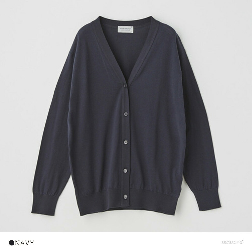 【SALE/20%OFF】カーディガン ジョンスメドレー Vネック コモンフィット シーアイランドコットン COMMON FIT S4479 CARDIGAN JOHN SMEDLEY