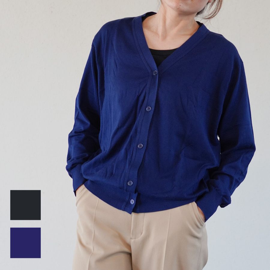 カーディガン  ジョンスメドレー Vネック コモンフィット シーアイランドコットン COMMON FIT S4479 CARDIGAN  JOHN SMEDLEY