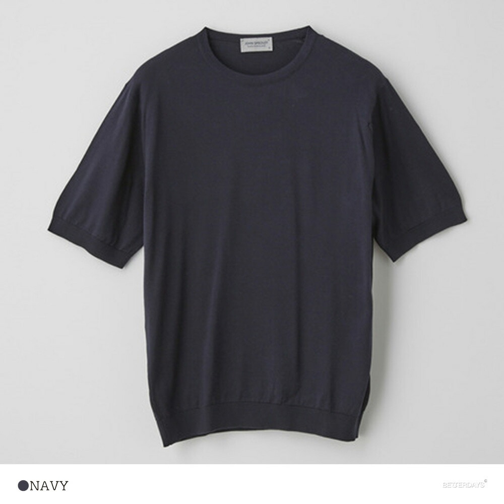 ニットTシャツ 半袖 ジョンスメドレー 30ゲージ クルーネック シーアイランドコットン 日本別注 S4409 JOHN SMEDLEY