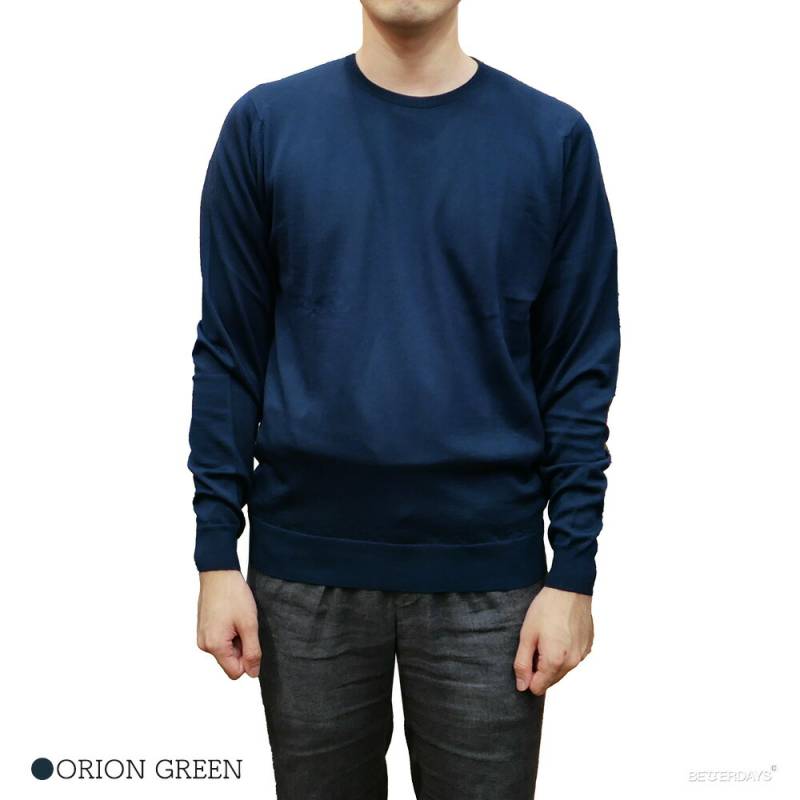 【SALE/20%OFF】クルーネックニット 長袖 プルオーバー 30G MODERN FIT KERSHAW ジョンスメドレー JOHN SMEDLEY