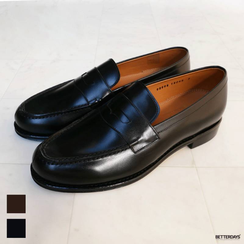 【26AW一部予約11月下旬まで納品予定】ローファー メンズ ジャランスリワヤ ジャラン スリウァヤ 98998 BLACK LEATHER SOLE ペニーローファー コインローファー JALAN SRIWIJAYA