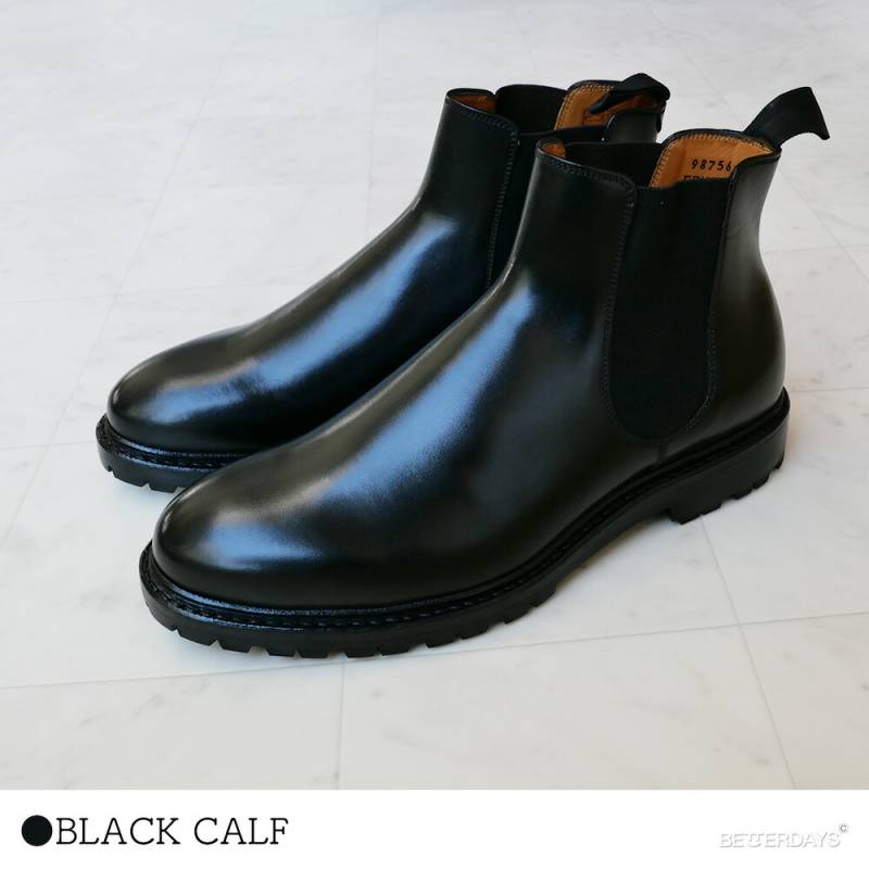 サイドゴアブーツ  ジャランスリワヤ ジャラン スリウァヤ チェルシーブーツ シューズ ビブラムソール 別注 CALF LEATHER VIBRAM 1136SW SOLE  JALAN SRIWIJAYA