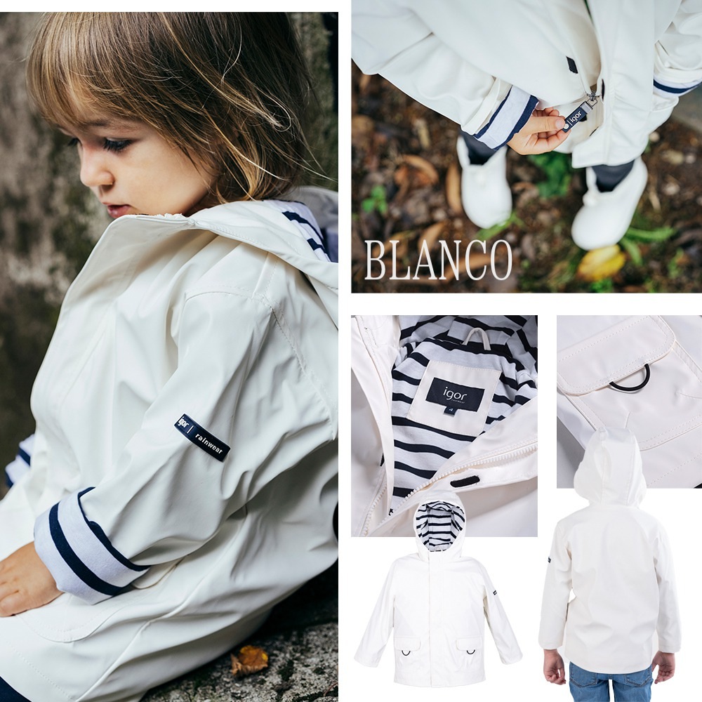 【SALE／30%OFF】アウター キッズ イゴール レインジャケット ユーリ ジャケット コート アウター igor EURI Rainwear スペイン ブランド レインコート  洗濯可能