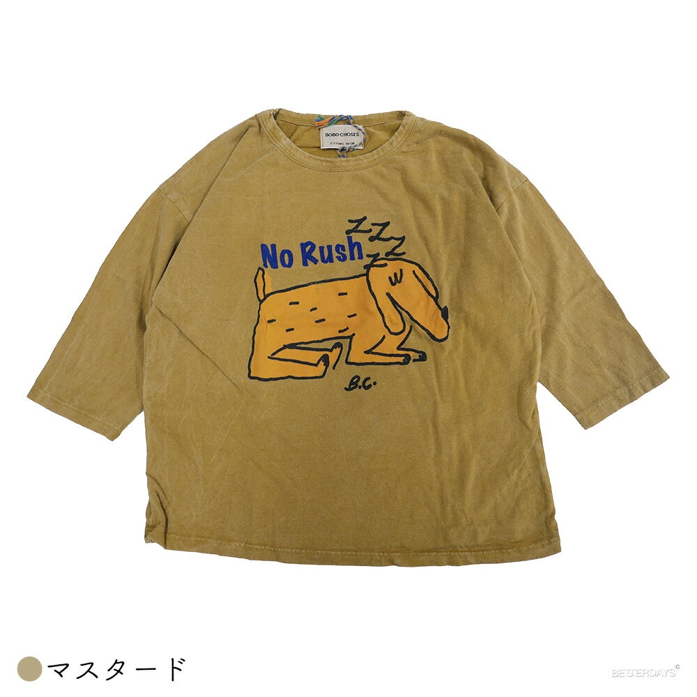 BOBO CHOSES/SLEEPY DOG BLONDE LONG SLEEVE T-SHIRT 