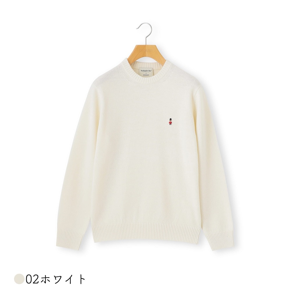 【SALE／10%OFF】ニット メンズ 丸首 マッキントッシュフィロソフィー バッキンガムベア 天竺クルーネックプルオーバー Mackintosh Philosophy 【国内正規品】