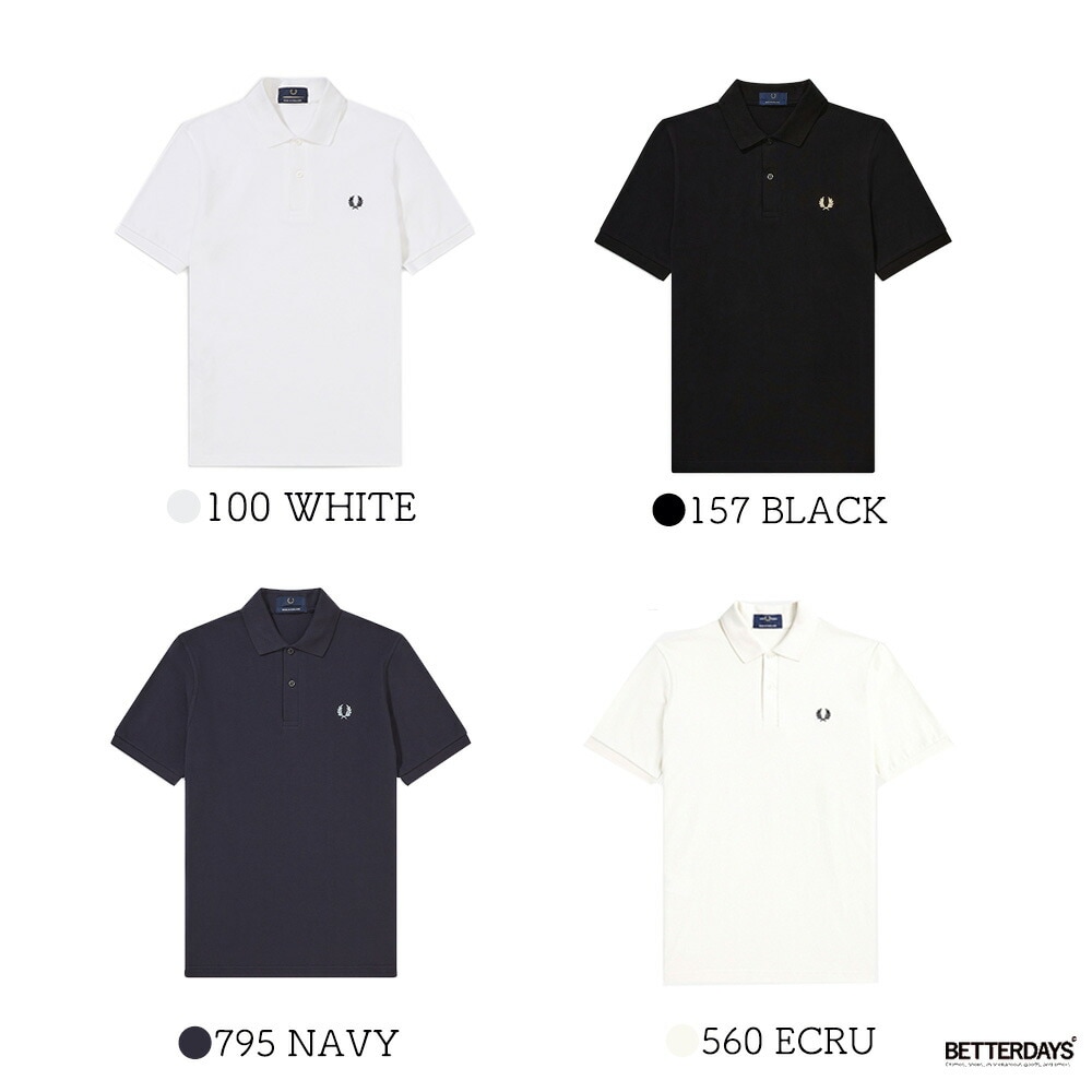 The Fred Perry Shirt - M3 ネイビー 44 M3 - Navy / Ice | The Fred Perry Shirt | Men's Short & Long