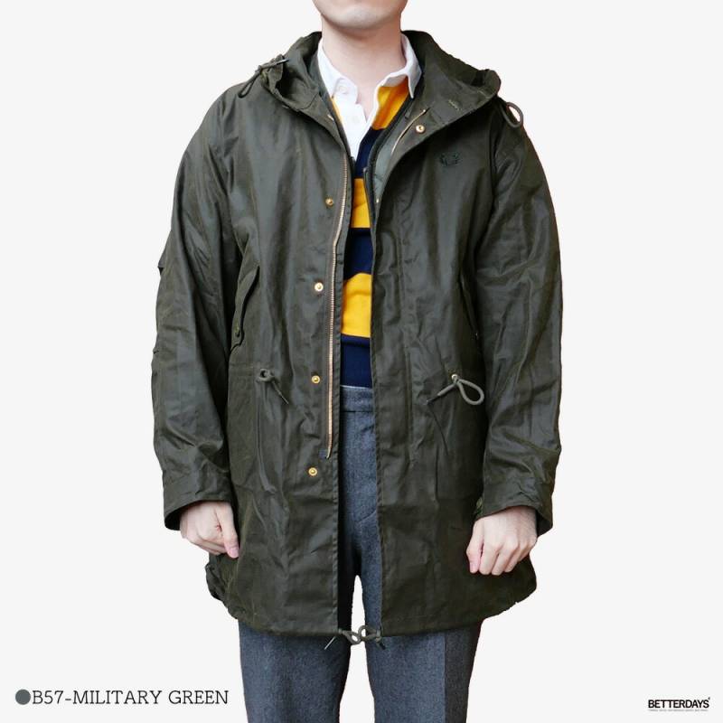 FRED PERRY/オイルドコットンジャケット