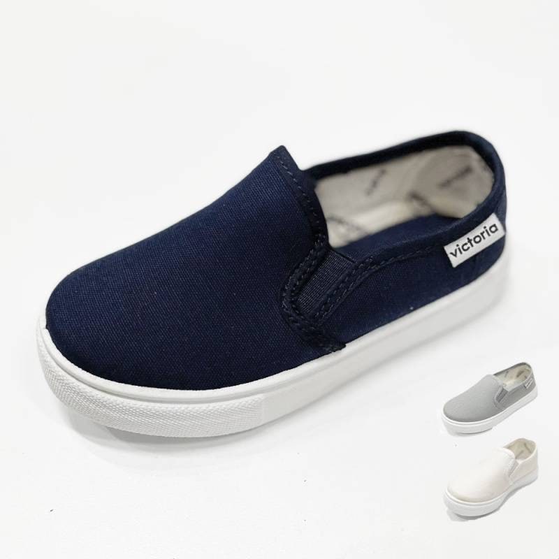 【アウトレット/50%OFF】スリッポン ヴィクトリア ビクトリア ジュニア 靴 シューズ 通園 VICTORIA KIDSJUNIOR SLIP-ON DE LONA