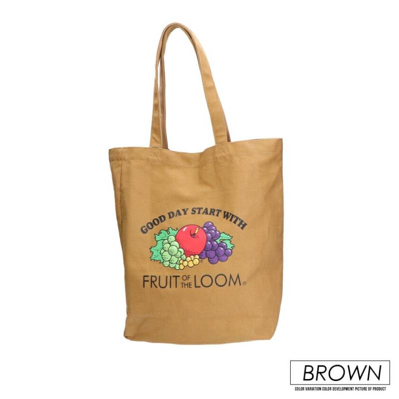 トートバッグ   フルーツオブザルーム BASIC BAG ベーシックプリントバッグ/全6色