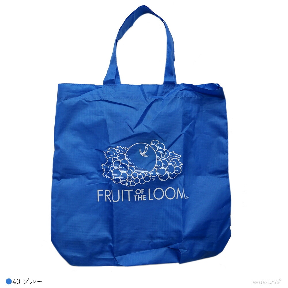 エコバッグ 折りたたみ コンパクト おしゃれ パッカブル トートバッグ   フルーツオブザルーム FRUIT OF THE LOOM PACABLE TOTE BAG