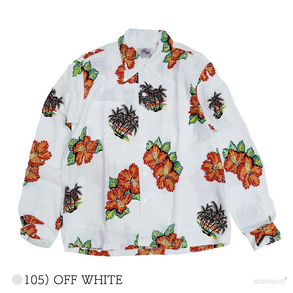 SALE／20%OFF】アロハシャツ 長袖 サンサーフ DUKE KAHANAMOKU