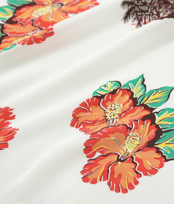 SUN SURF アロハシャツ 花柄 ヴィンテージ 美品 SUN SURF サンサーフ アロハシャツ SS39416 PARADISE FLOWER