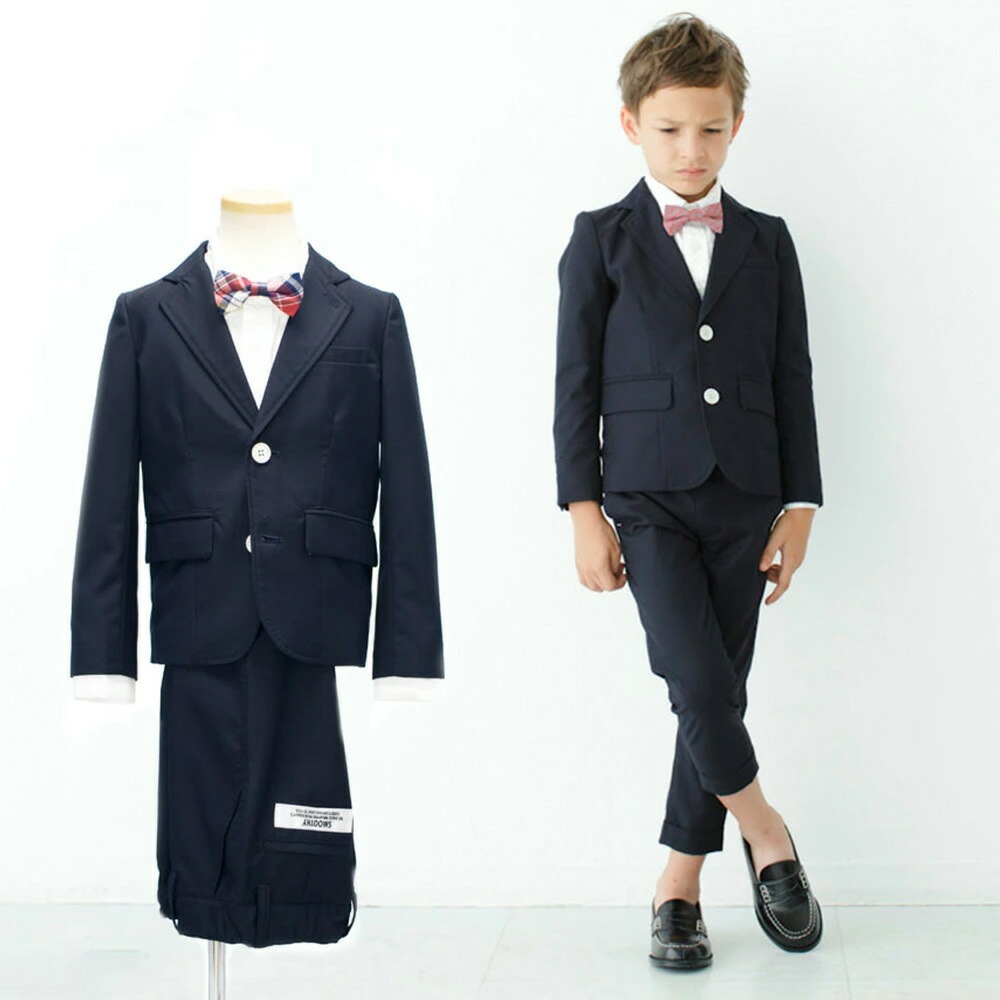 キッズ スーツ スムージー SMOOTHY セットアップ ロング フォーマル スーツ ユース 子供用 100－150cm