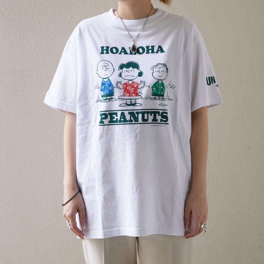 Tシャツ カットソー サンサーフ ピーナッツ SUN SURF PEANUTS コラボ ヴィンテージ柄 ビンテージ柄