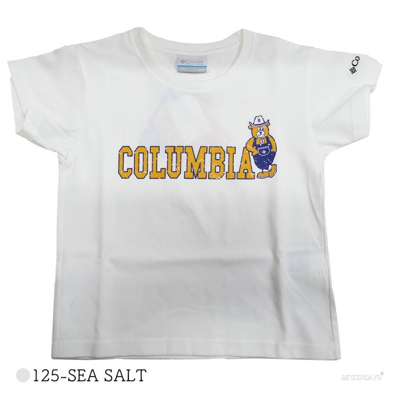 Tシャツ キッズ 半袖 ユニセックス コロンビア ツキャノンアイルショートスリーブTシャツ Tucannon Isle Short Sleeve Tee Columbia 【国内正規品】